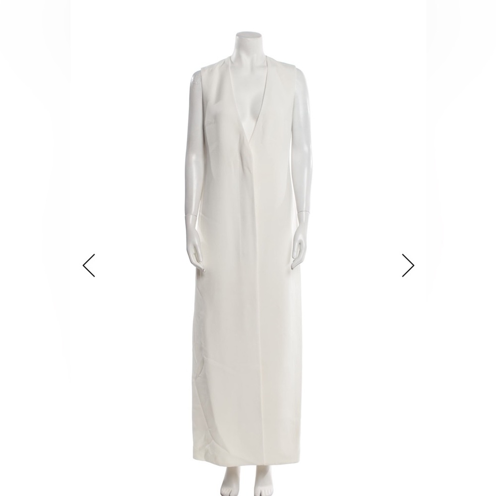 The Row White Maxi Dress or Vest